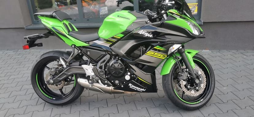 Kawasaki Ninja 650 tylko 4864 KM stan idealny Raty Transport