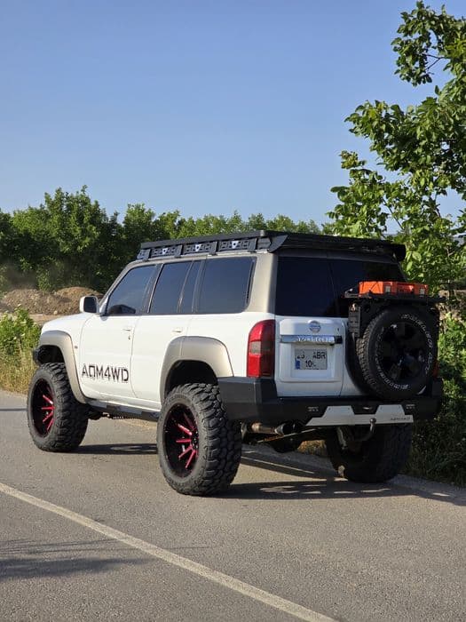 Zderzak tylny stalowy tył Offroad 4x4 Nissan Patrol Y61