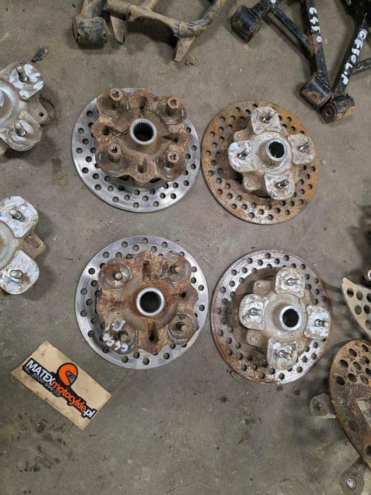 Lampa Yamaha Kodiak 450 eps Grizzly części Silnik Cylinder moduł dyfer