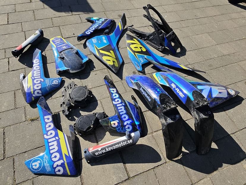 Husqvarna TE 350 FE 250 TC owiewki plastiki zbiornik 2019