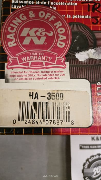 Filtr powietrza sportowy K&N HONDA TRX300/400