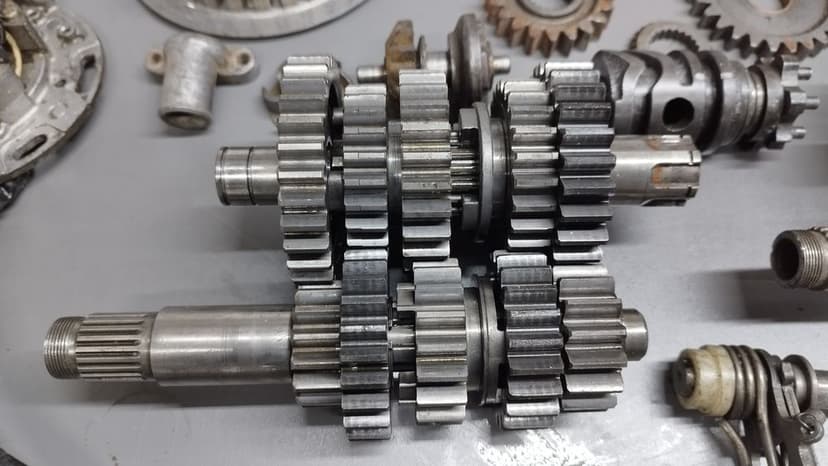 Kawasaki kx 250 wał skrzynia kosz stator moduł wałek