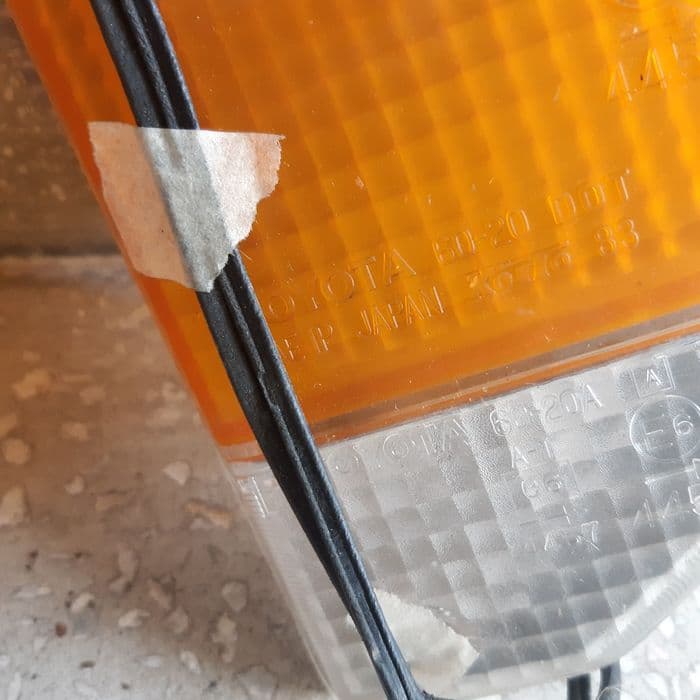 Toyota land cruiser BJ 70 HZJ lampa klosz migacz pozycja oryginał