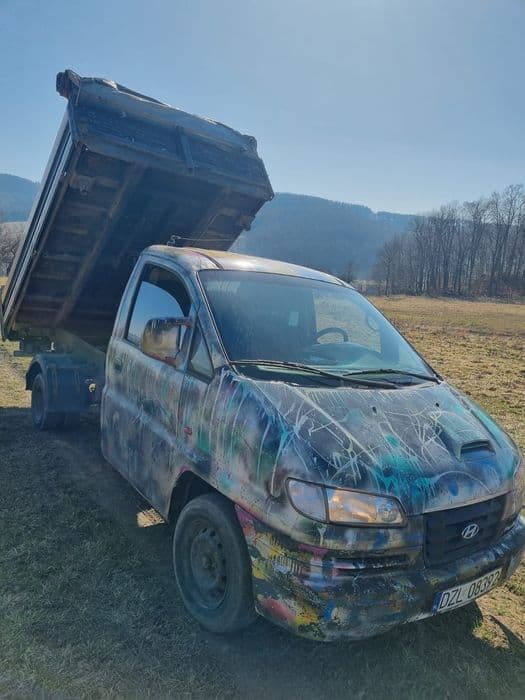 Wywrotka Hyundai h1, Iveco , zamiana