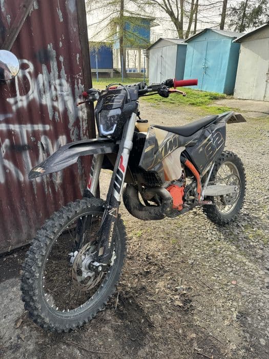 Ktm exc 300 2t 2017r homologacja ostatni gaznik enduro supermoto A2