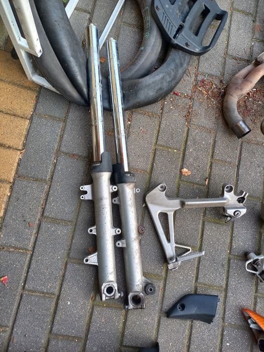 Honda vfr 800fi 98-02 zbiornik chłodnica zadupek zegary lagi bok set