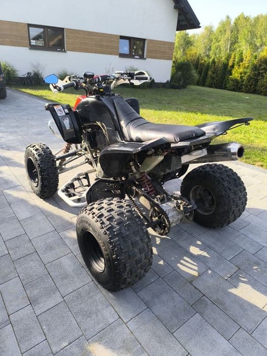 Quad Yamaha Raptor 660 homologacja dokumenty