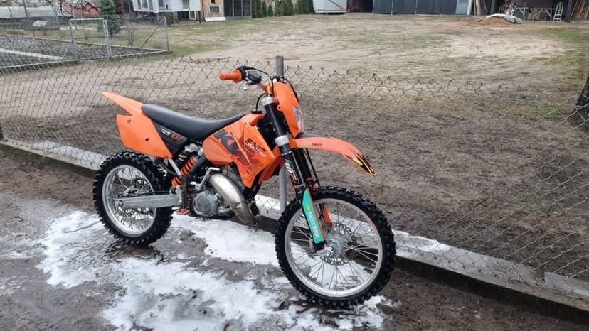 KTM EXC 125 Po Generalce.