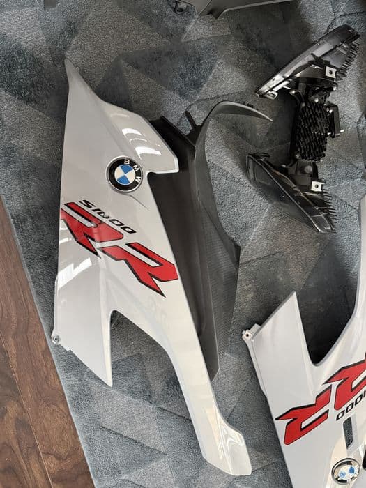 Bmw s1000rr k67 2019+ owiewki hockenheim silver
