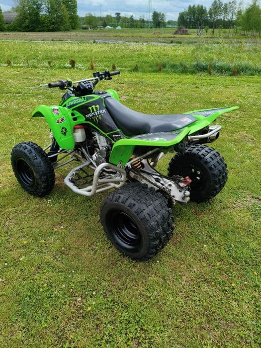 Kawasaki kfx 400 2006r z homologacją
