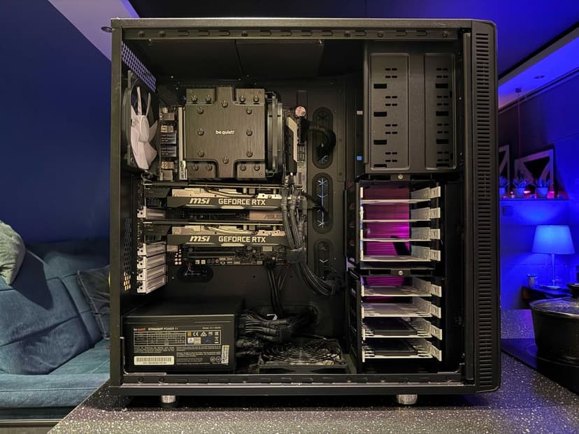 Komputer PC / i9 / 64GB / 2x RTX 2070 Super / Dla grafika, inżyniera