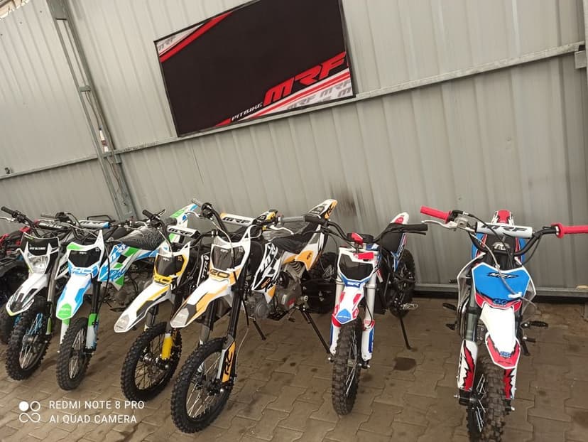 PROMOCJA 2025 r NOWE MRF cross 140 RC lub 120 i 80 elektryczne pitgang