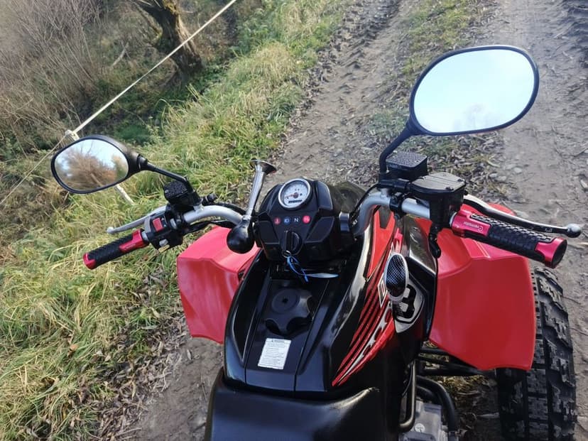 Arctic cat dvx250 Homologacja L7e (Kymco mxu)