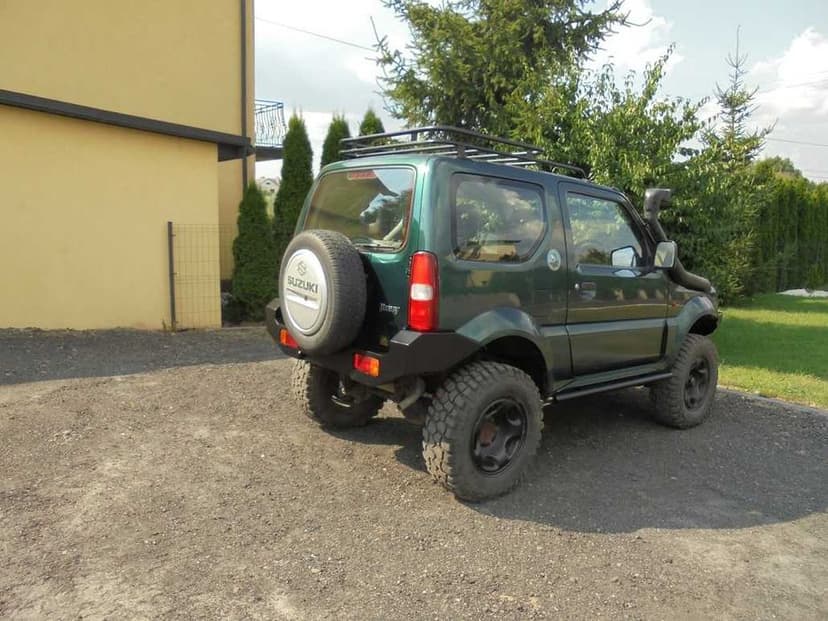 Suzuki Jimny Zderzak stalowy tył OFF-ROAD