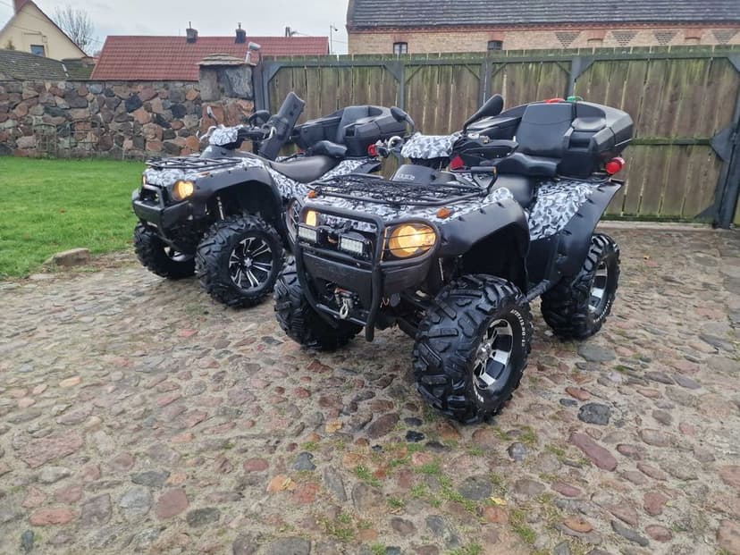 Kawasaki Bruteforce Quad ATV zarejestrowany kat b