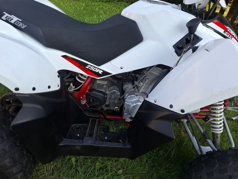 Quad homologacja 250 cm lacky yamah zamiana