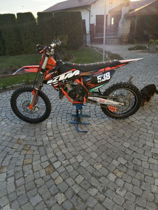 Ktm Sx 125 Doinwestowany 2018 HgS VHM Öhlins (nie tc te 150 xcw exc kx 250 yz rm mc 85)