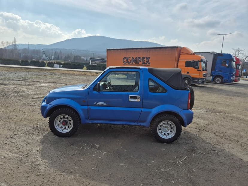 Suzuki Jimny 4x4 * 165-tys km przebieg * Cabrio * 1,3 benz 80KM * HAK