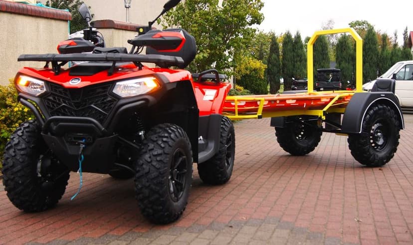 QUAD CFmoto 520 Kymco QJmotor dla Straży Pożarnej Ratowniczy PSP OSP