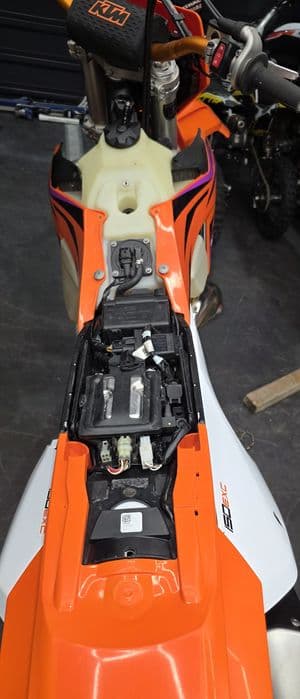 Ktm exc 150 tbi model 2025