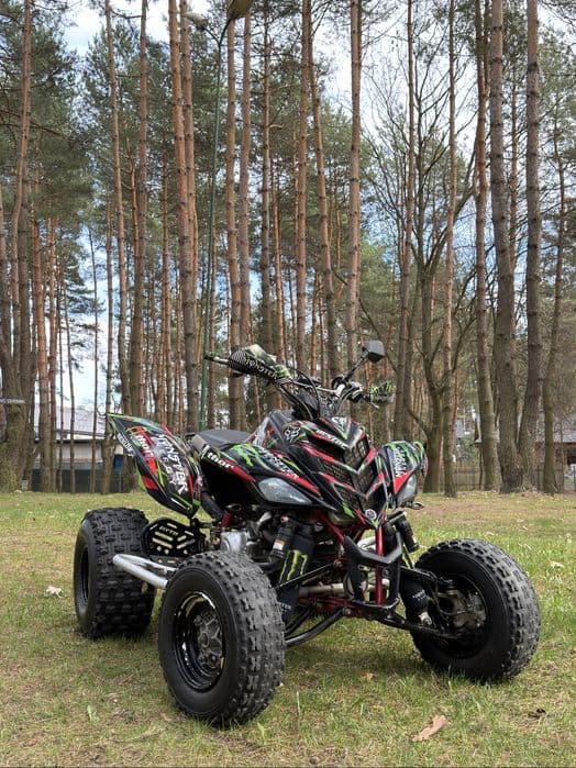 Yamaha raptor 700R 2008r. Kat.B, 2 komplety kół, Bez wkładu