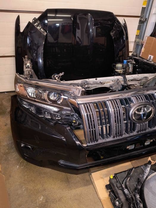 Przód kompletny Zderzak maska pas lampa  Toyota Land Cruiser J150 lift