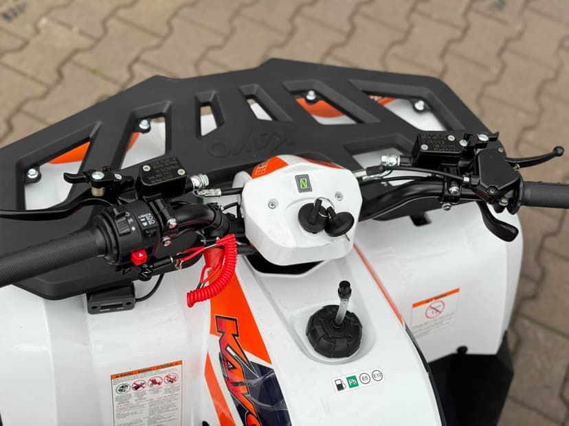 Quad Kayo AU125, LED, Angel Eyes, Licznik, Mały, Dla Początkujących,