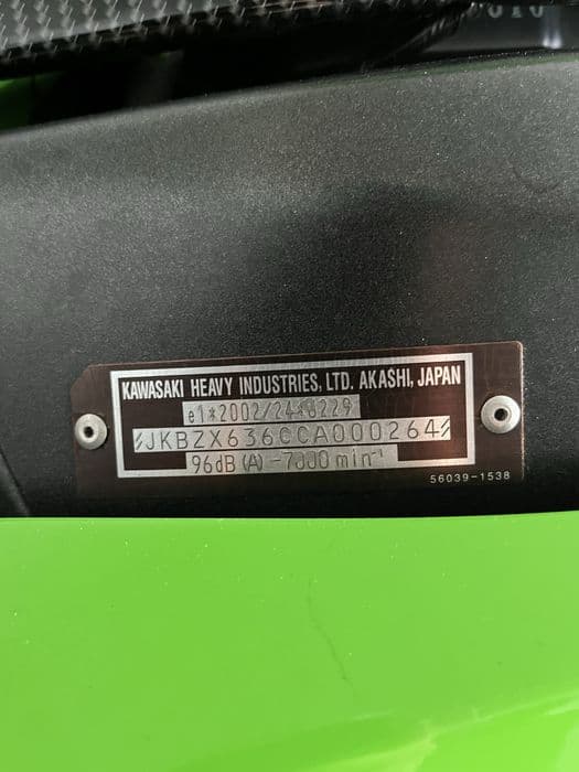 Kawasaki ninja zx6r zx-6r 636 rok  2006 od wlasciciela