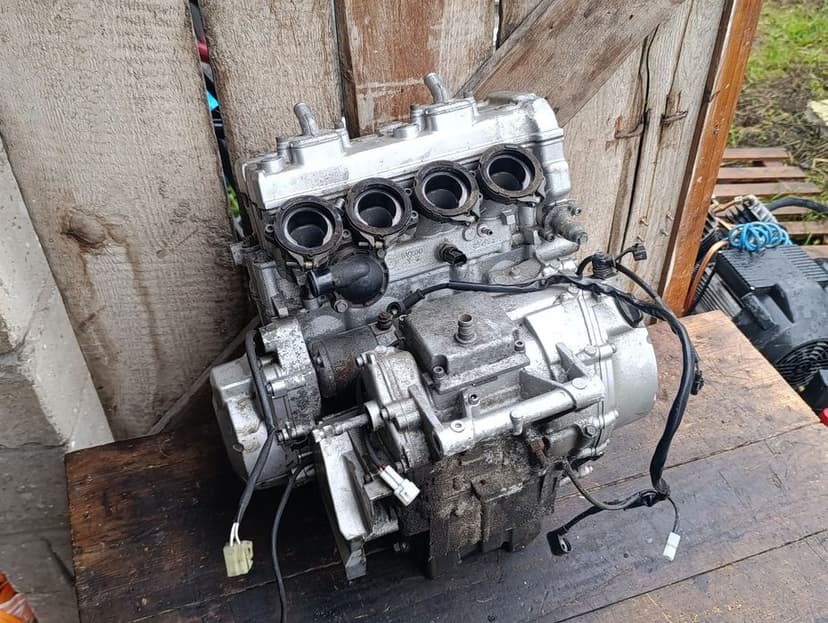 Silnik Yamaha FZ6 600 04 - 09 r sprawny części kompletny uzbrojony G1