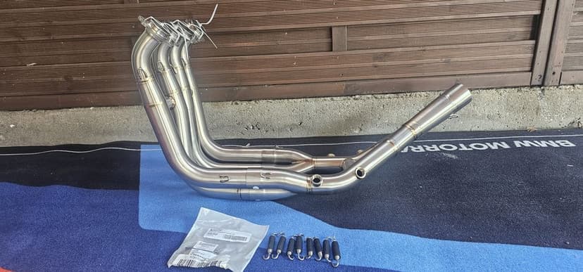 BMW S1000RR 2019-26 kolektory rury Tytan