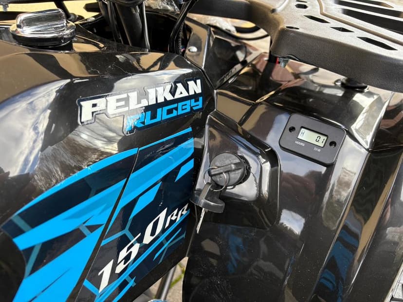 QUAD PELIKAN 150cc Wyświetlacz LEDY Hak Oparcie Duże Koła Raty Dostawa