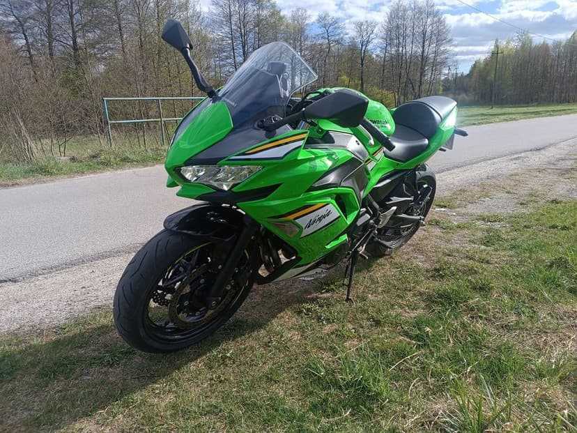Kawasaki Ninja 650 A2 z650 arrow zamiana na auto
