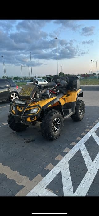 Can am outlander 800r long, zamiana