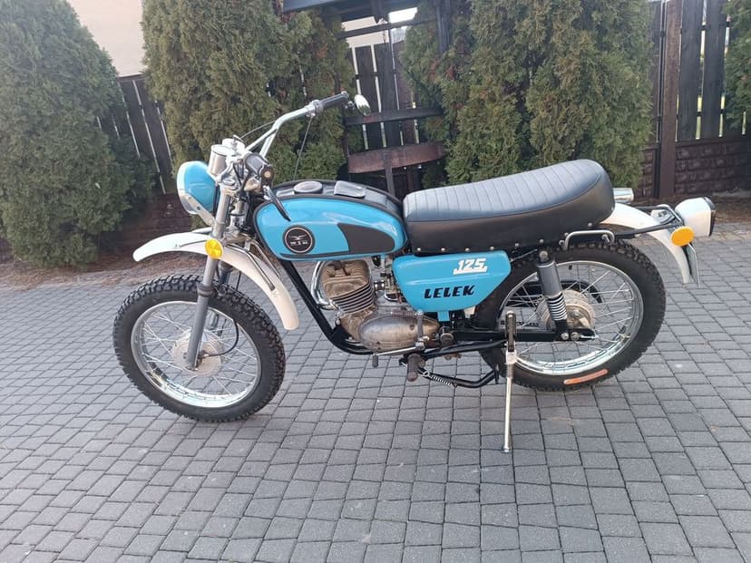 WSK 125 Lelek zamiana zamienię motocykl quad cross prl auto bus