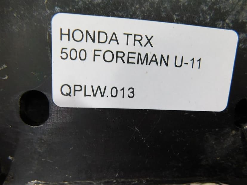 PŁYTA WYCIĄGARKI HONDA TRX 500 FOREMAN U-11