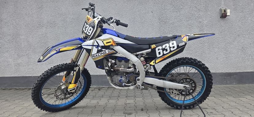 Yamaha Yzf 250 rok 2019 Super Stan 122 Mth Od Nowości Rozrusznik Wtrysk Oryginalne plastiki