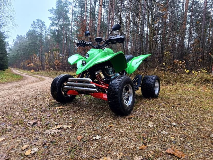 Quad shinray/Bashan 250 zarejestrowany z nowym silnikiem