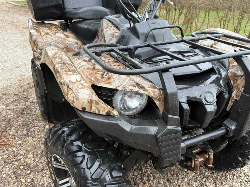 Quad Yamaha Grizzly 450 – 2013, khaki, w pełni sprawny