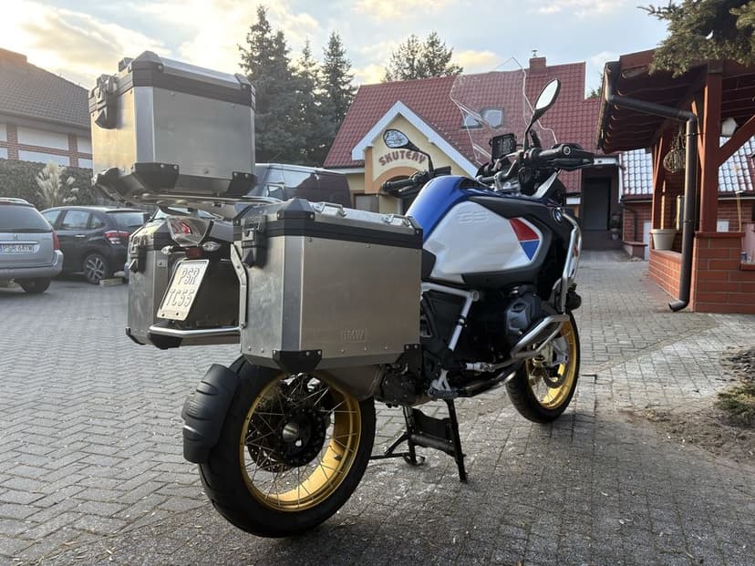BMW R1250GS Adventure HP Bezwypadkowy Kufry Transport Polecam Rally