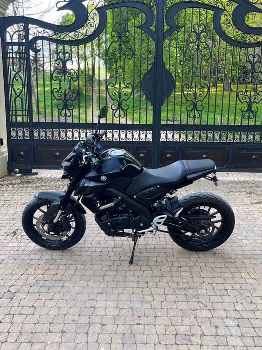 Yamaha MT125 MT-125 2023r Wydech Niski Przebieg Kat.B lub A1
