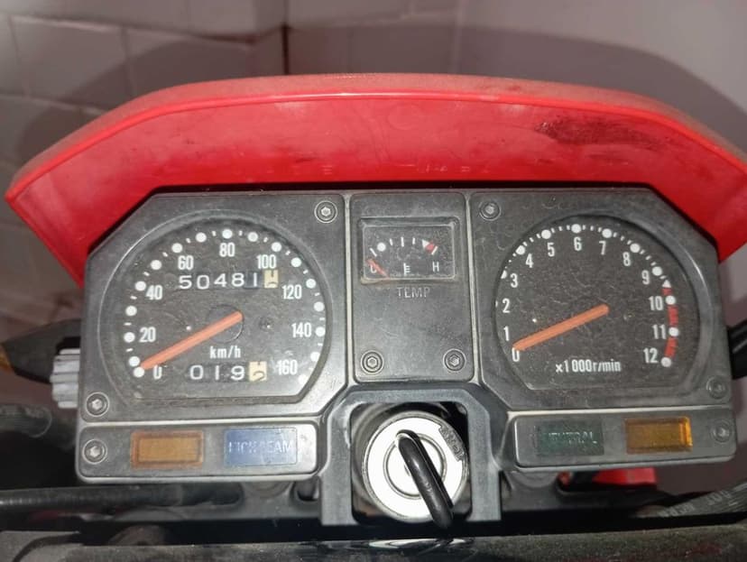 Cross Kawasaki KLR250 super stan + cross 110 cm