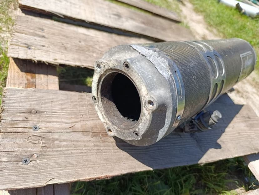 Tłumik Kawasaki ZX6R wydech 02r Ninia