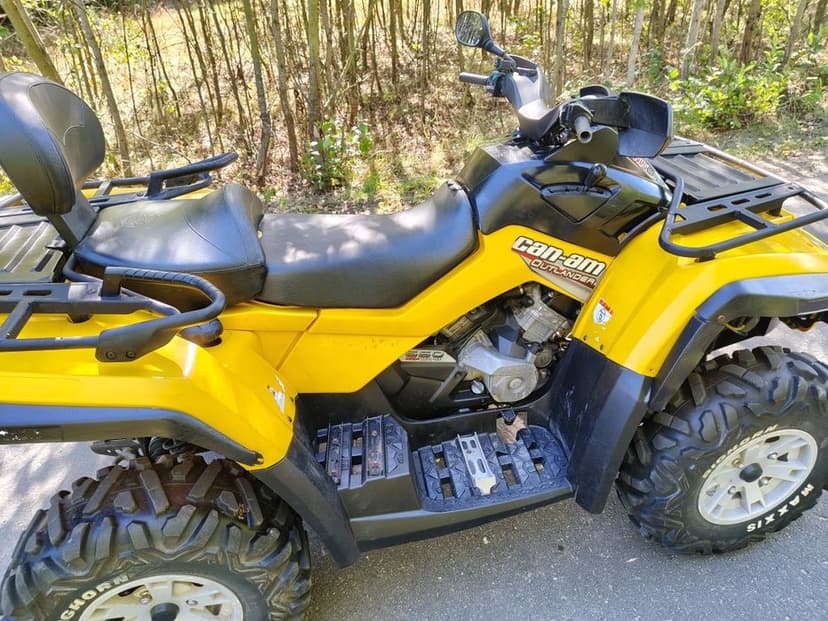 Quad Can Am Can-Am Outlander 650 MAX 4x4 wspomaganie zarejestrowany