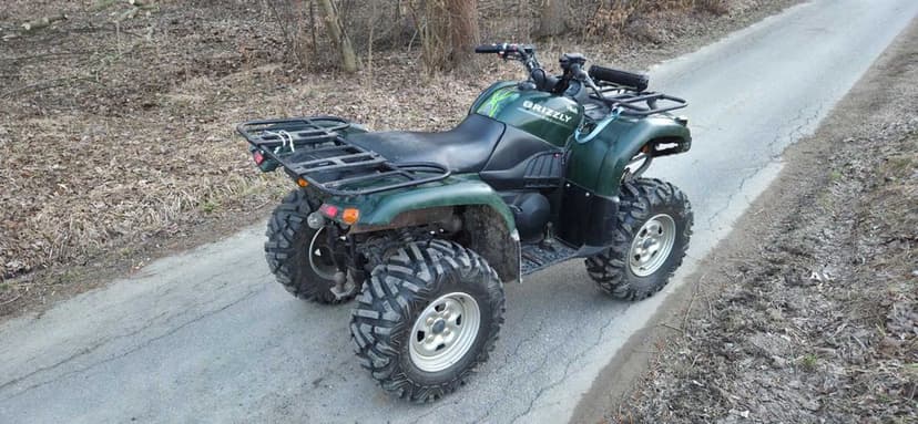 Yamaha grizzly 660 4x4 zarejestrowany