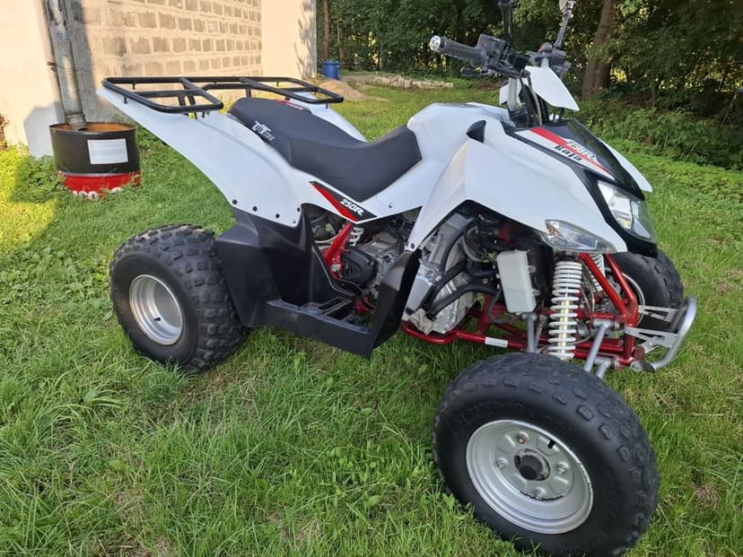 Quad homologacja 250 cm lacky yamah zamiana