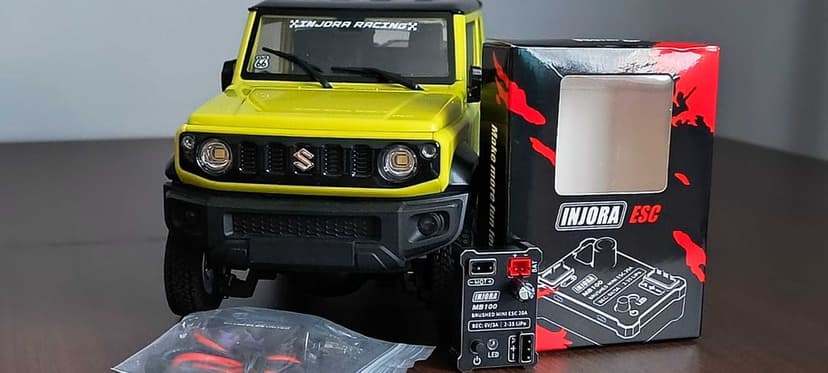 SUZUKI JIMNY skala 1/16 Rc Trial Crawler nie Axial Traxxas