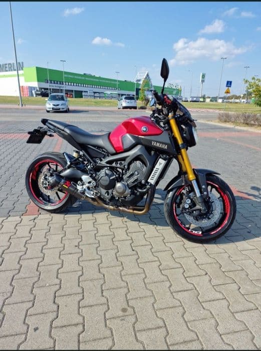 Yamaha Mt 09 - 2016 r. 124KM (po strojeniu u Cerbola w Poznaniu)