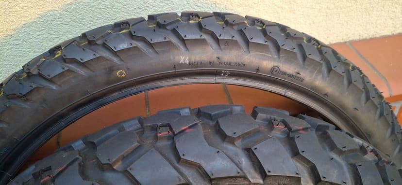 opony 120/80-18 + 80/100-21 suzuki DRZ 4S