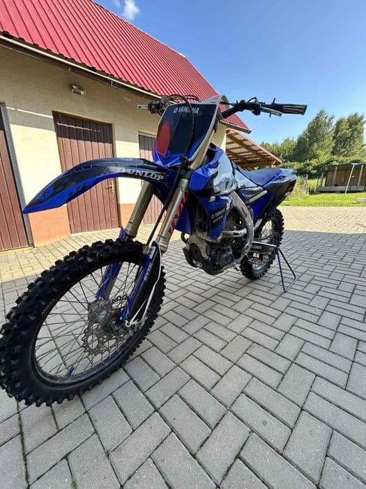Yamaha YZF 250 z 2017 roku (mapy)