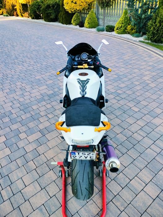 Kawasaki Ninja ZX6R*DOINWESTOWANA*Biała Perła